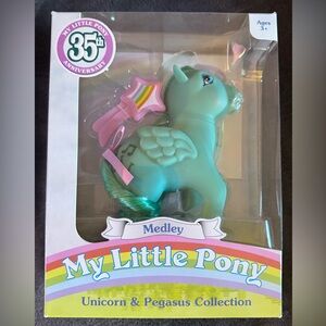Medley  ⭐️ 35th Anniversary My Little Pony Basic Fun Reproduction NIB Sealed